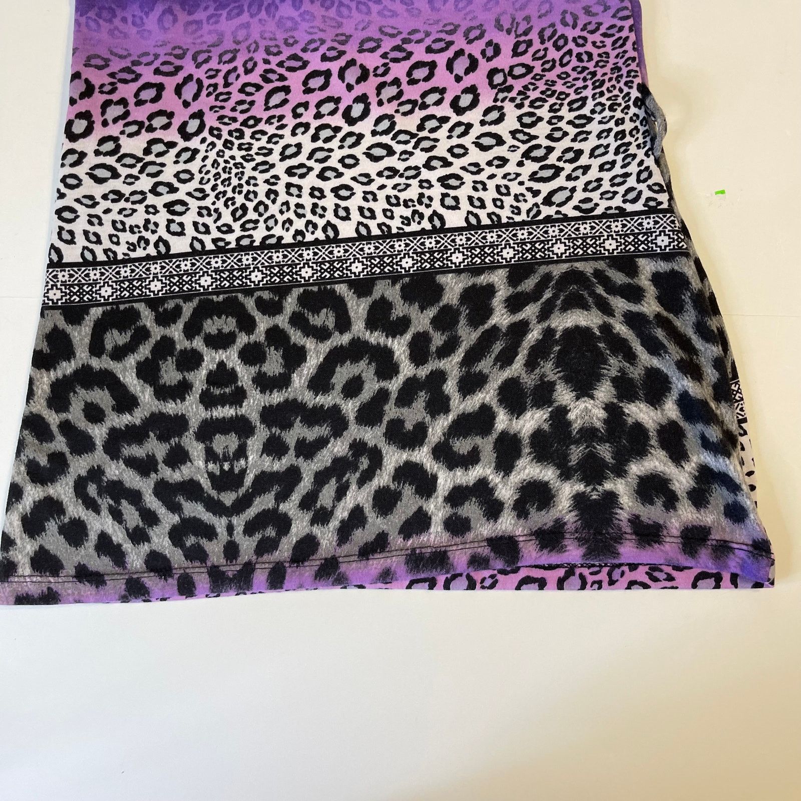 Madewell Madewell Purple Animal Print Racerback Tank Top, NWOT, S Size S / US 4 / IT 40 - 7 Thumbnail
