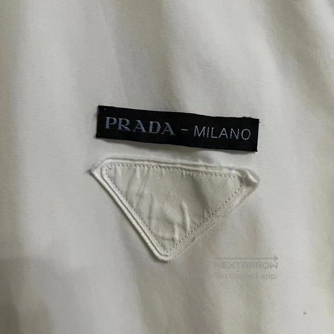 Prada prada triangle shirt in excellent condition. Size US M / EU 48-50 / 2 - 2 Thumbnail