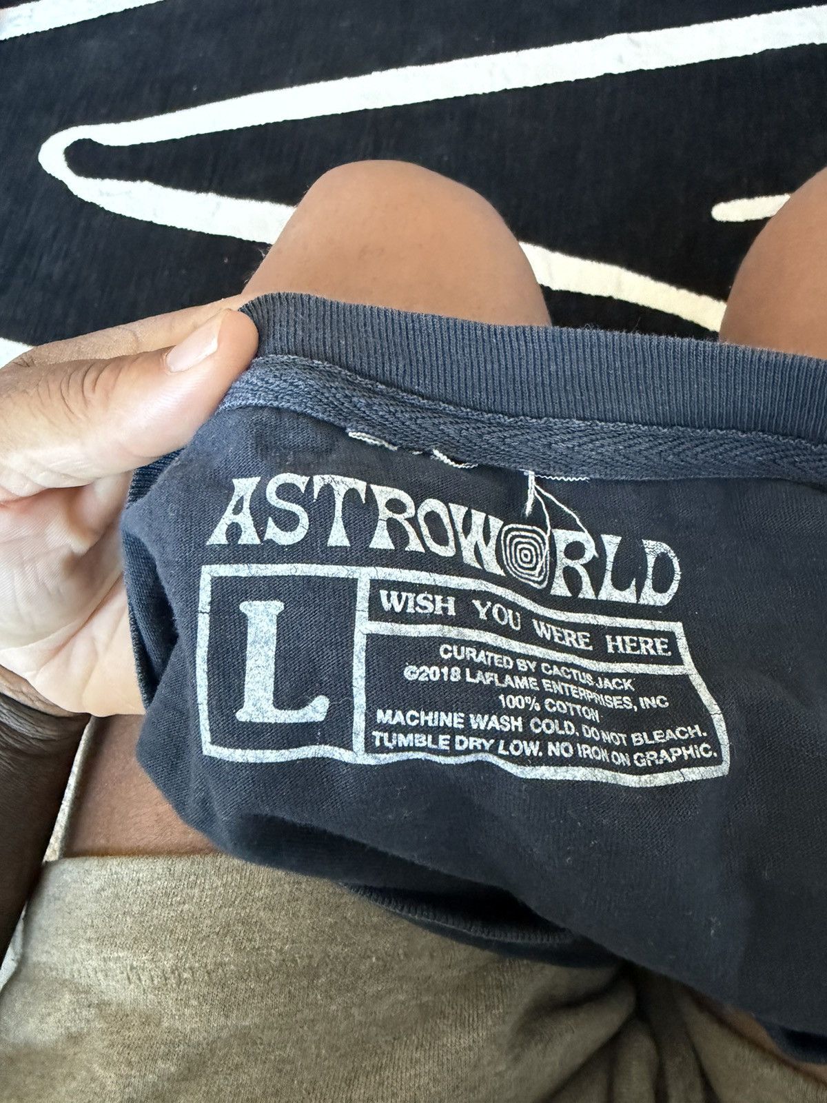 Travis Scott Travis Scott Astro World 2018 - Put on a happy face Size US L / EU 52-54 / 3 - 3 Thumbnail