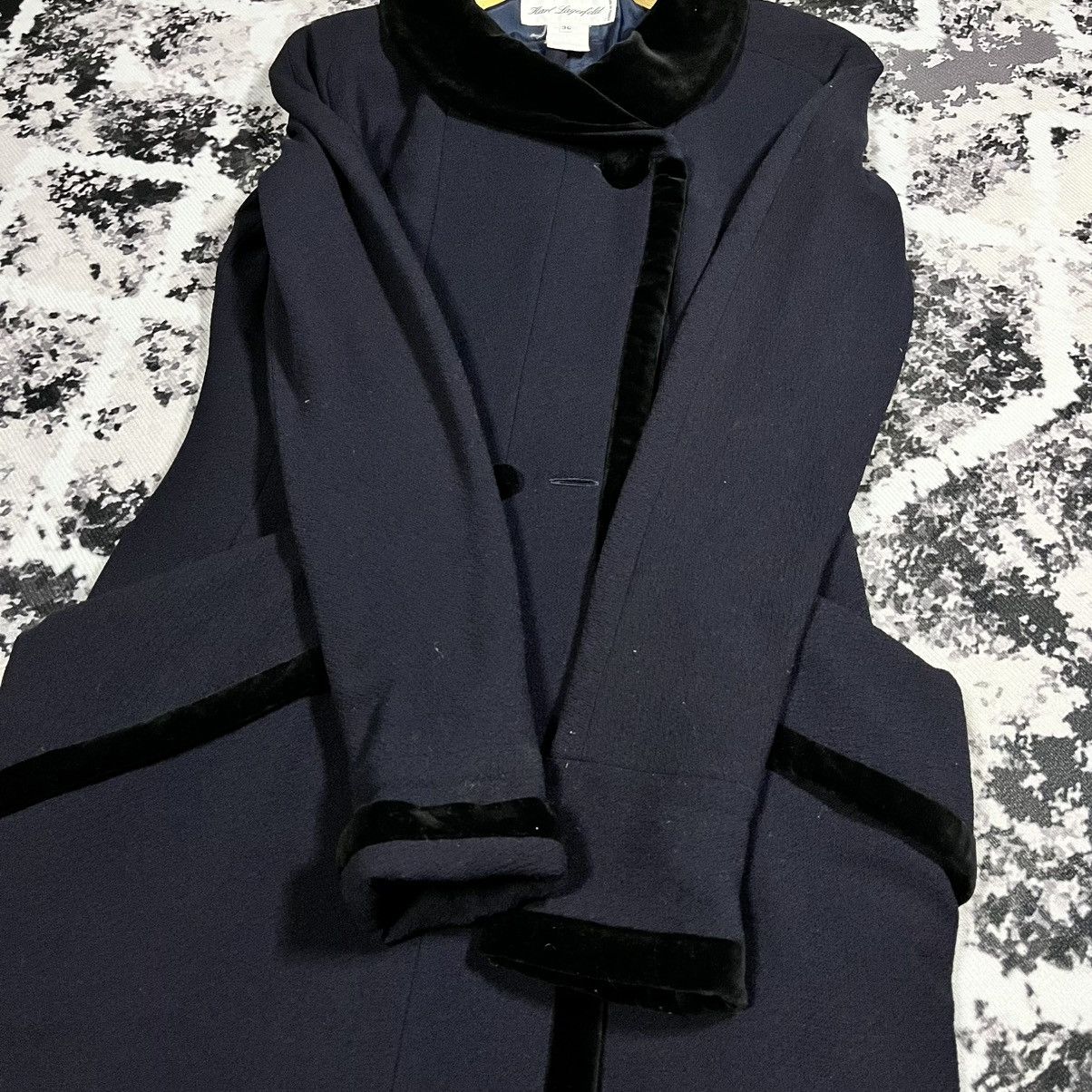 Karl Lagerfeld Karl Lagerfeld vintage long jacket Size S / US 4 / IT 40 - 7 Thumbnail