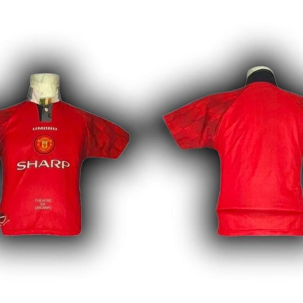Umbro Manchester United England 1996 1997 1998 Home shirt jersey Size US XXS / EU 40 - 3 Thumbnail