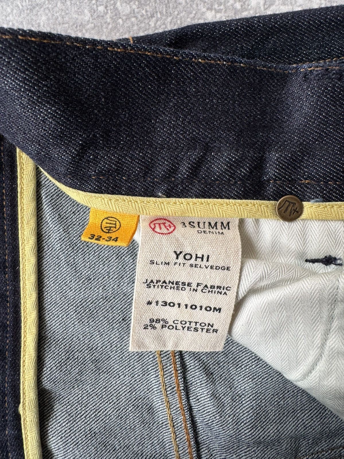 Japanese Brand × Vintage Selvedge Japan Denim Jeans Size US 32 / EU 48 - 9 Thumbnail