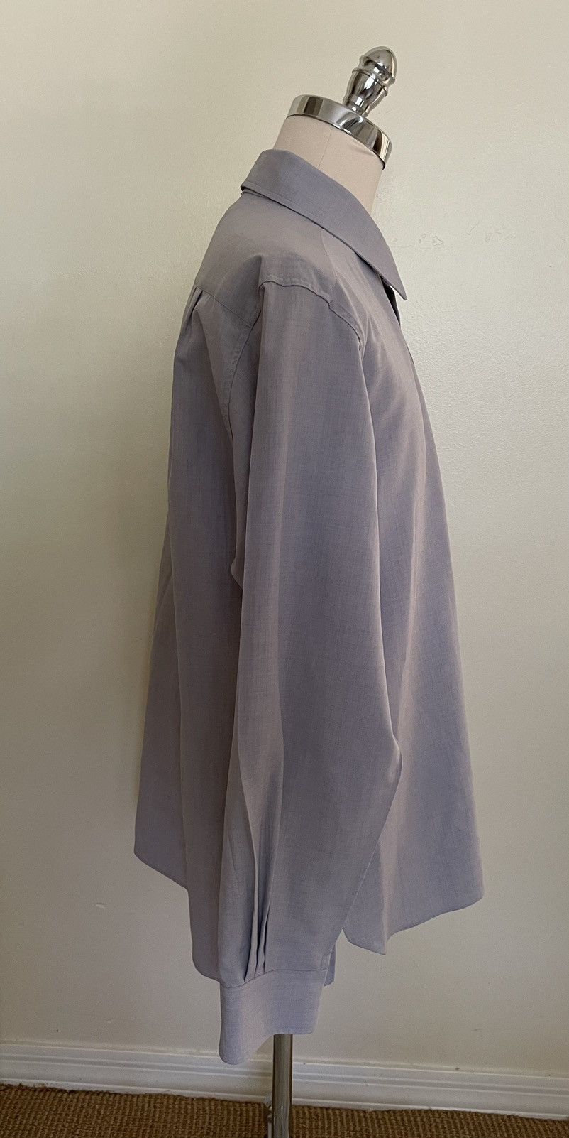 Ermenegildo Zegna × Vintage Vintage Polyester Sport Shirt Size US L / EU 52-54 / 3 - 5 Thumbnail