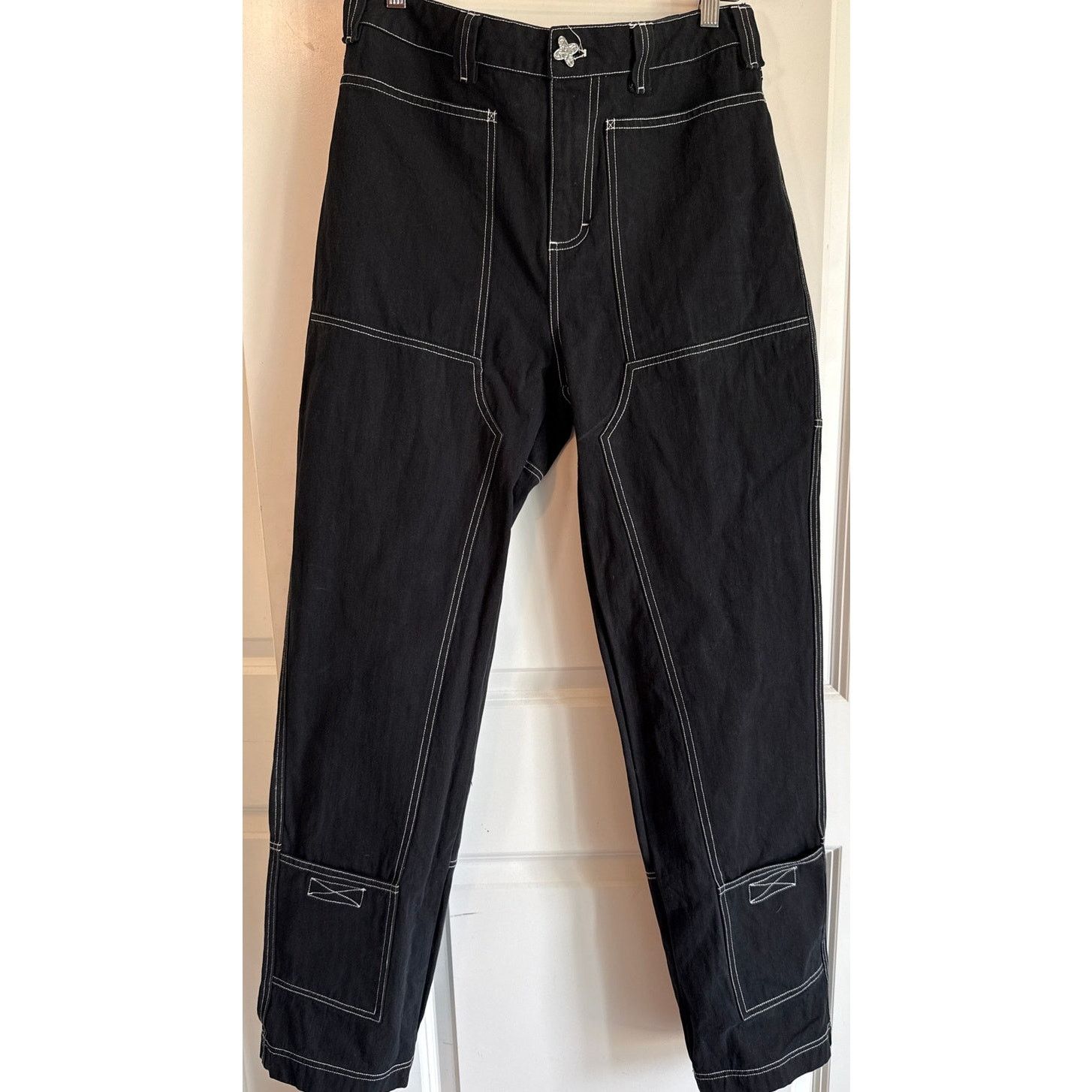 Other Liquid Lagoon Skater Work Pants 33x32 Utility Cargo Style Size US 33 - 1 Thumbnail