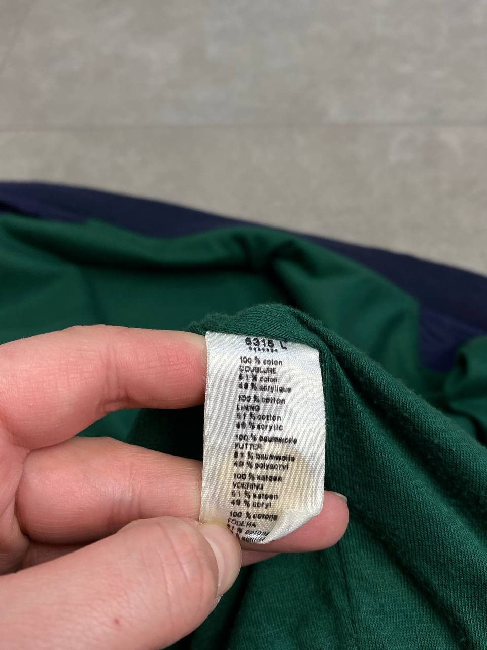 Lacoste Vintage Lacoste Logo Bomber Jacket Size US L / EU 52-54 / 3 - 15 Thumbnail