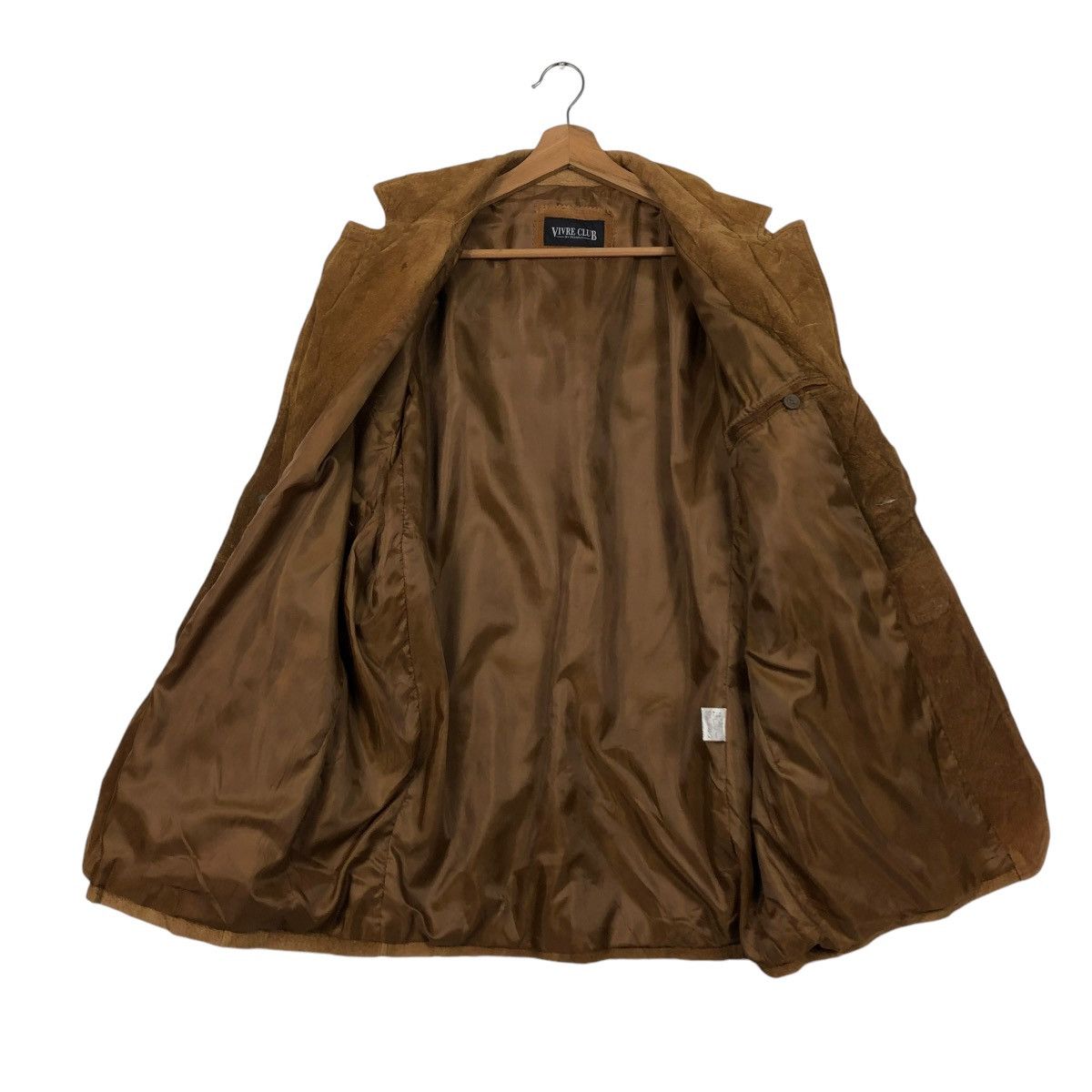 Japanese Brand 🔥VINTAGE GENUINE LEATHER JACKET VIVRE CLUB ISSEY MIYAKE Size US M / EU 48-50 / 2 - 15 Thumbnail