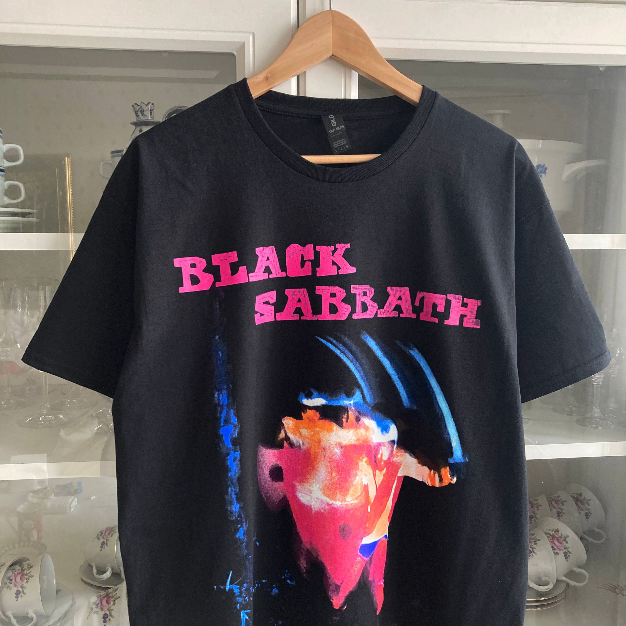 Band Tees T-shirt Black Sabbath - Paranoid - rock metal Size US L / EU 52-54 / 3 - 2 Thumbnail