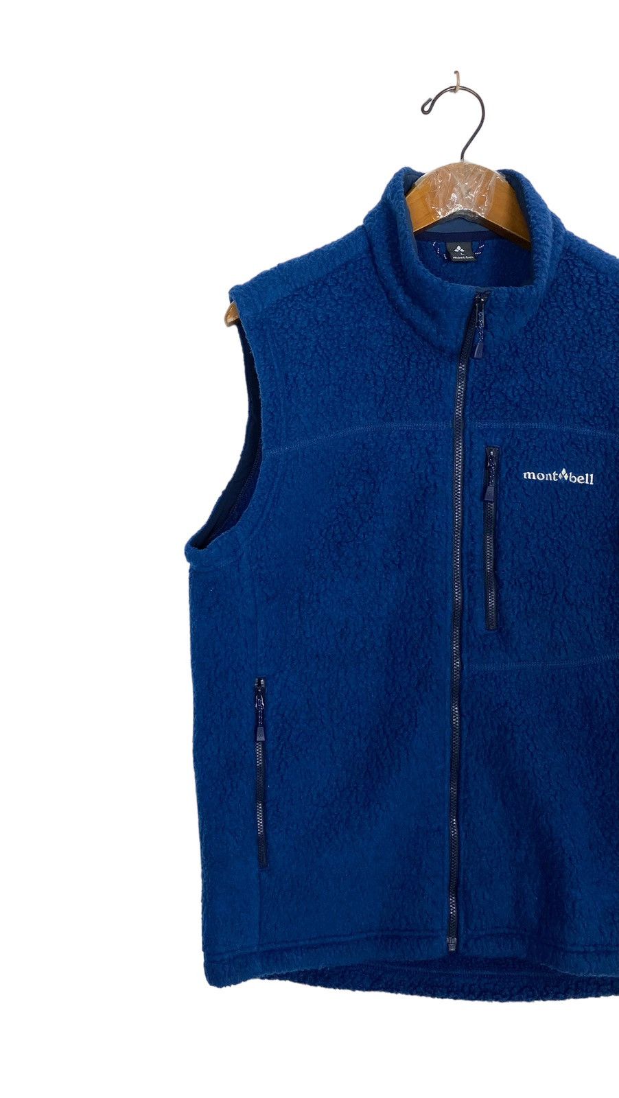 Montbell Rare‼️ Montbell Fleece Deep Pile Vest Embroidery Spellout Size US S / EU 44-46 / 1 - 2 Thumbnail
