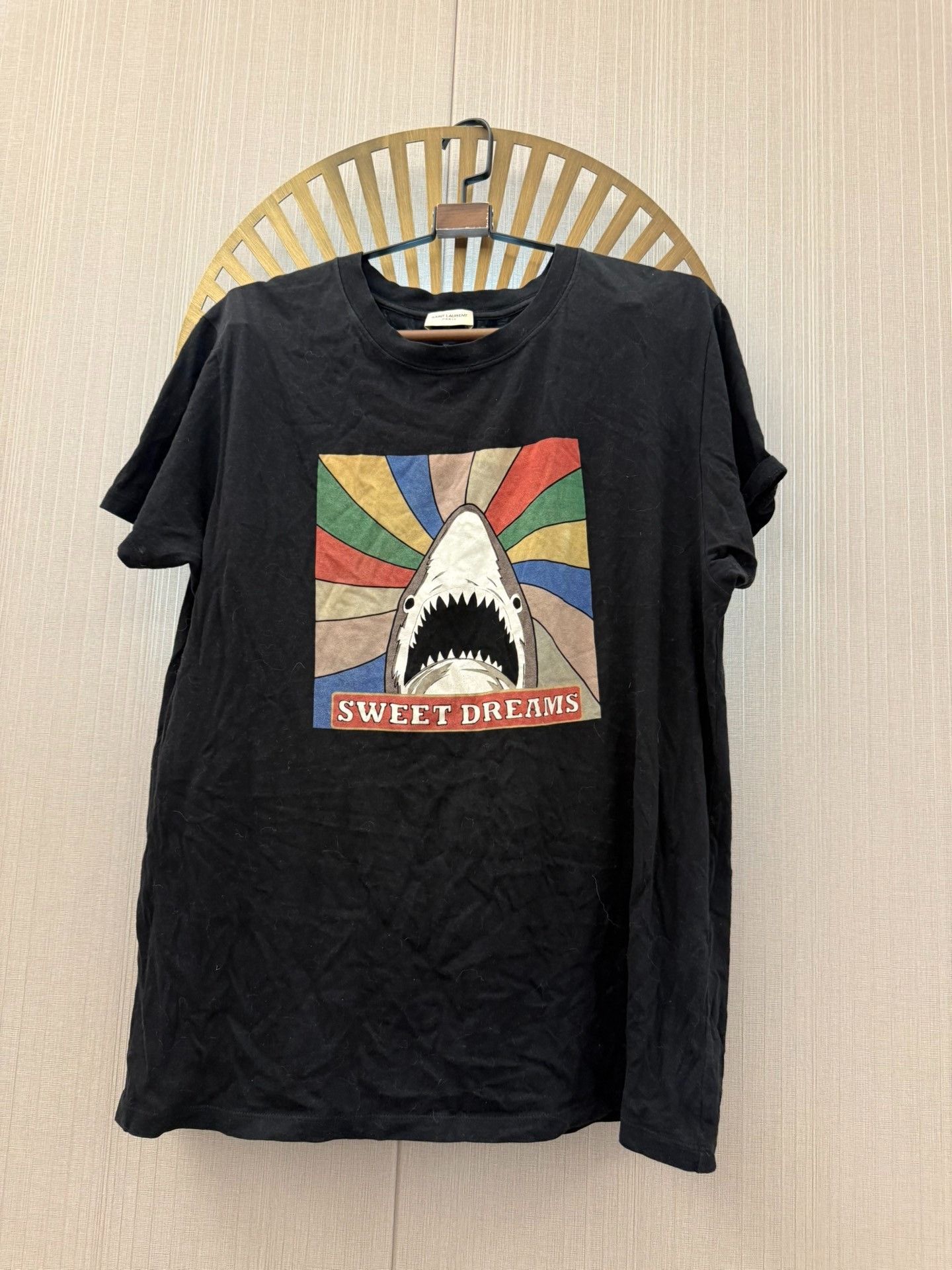 Saint Laurent Paris Saint Laurent Paris Shark T-Shirt xl Men Size US XL / EU 56 / 4 - 1 Thumbnail