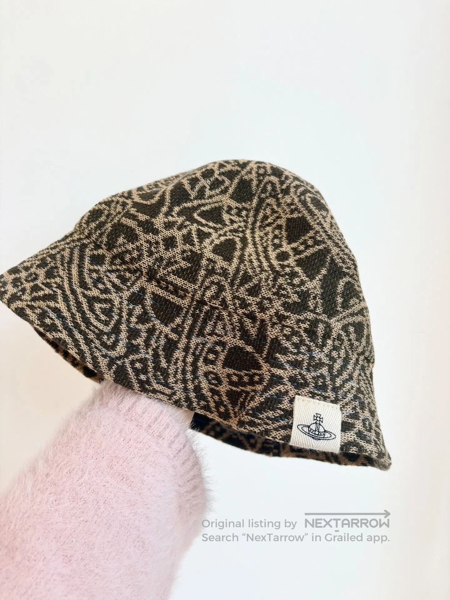 Vivienne Westwood Vivienne Westwood Brown Bucket Hat. Size ONE SIZE - 4 Thumbnail