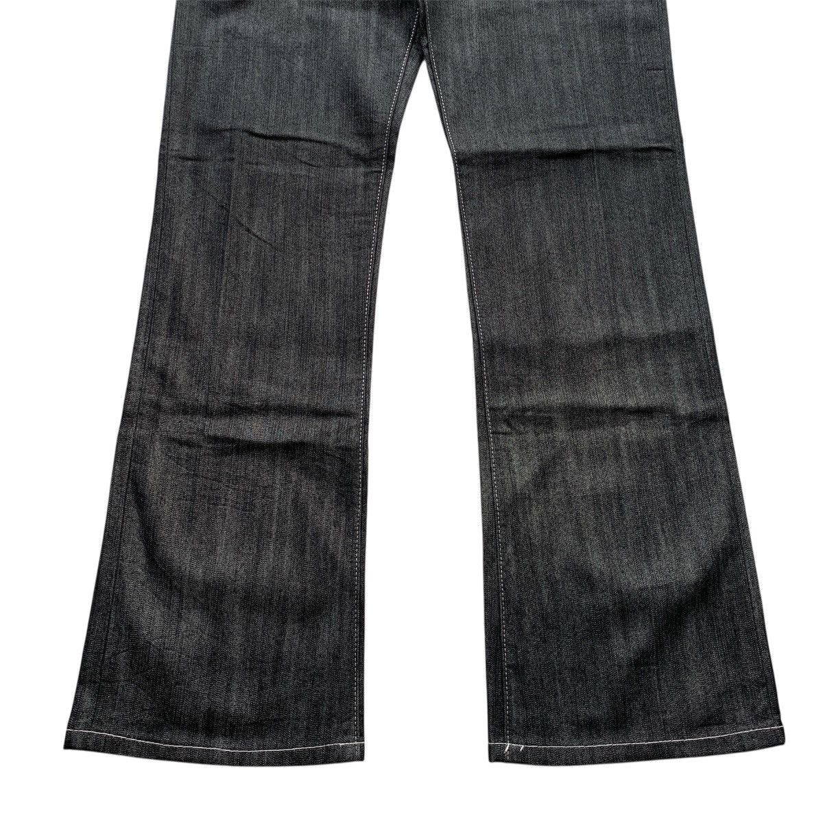 Japanese Brand Tete Homme Issey Miyake Japanese Flare Denim Pants Size US 30 / EU 46 - 2 Thumbnail