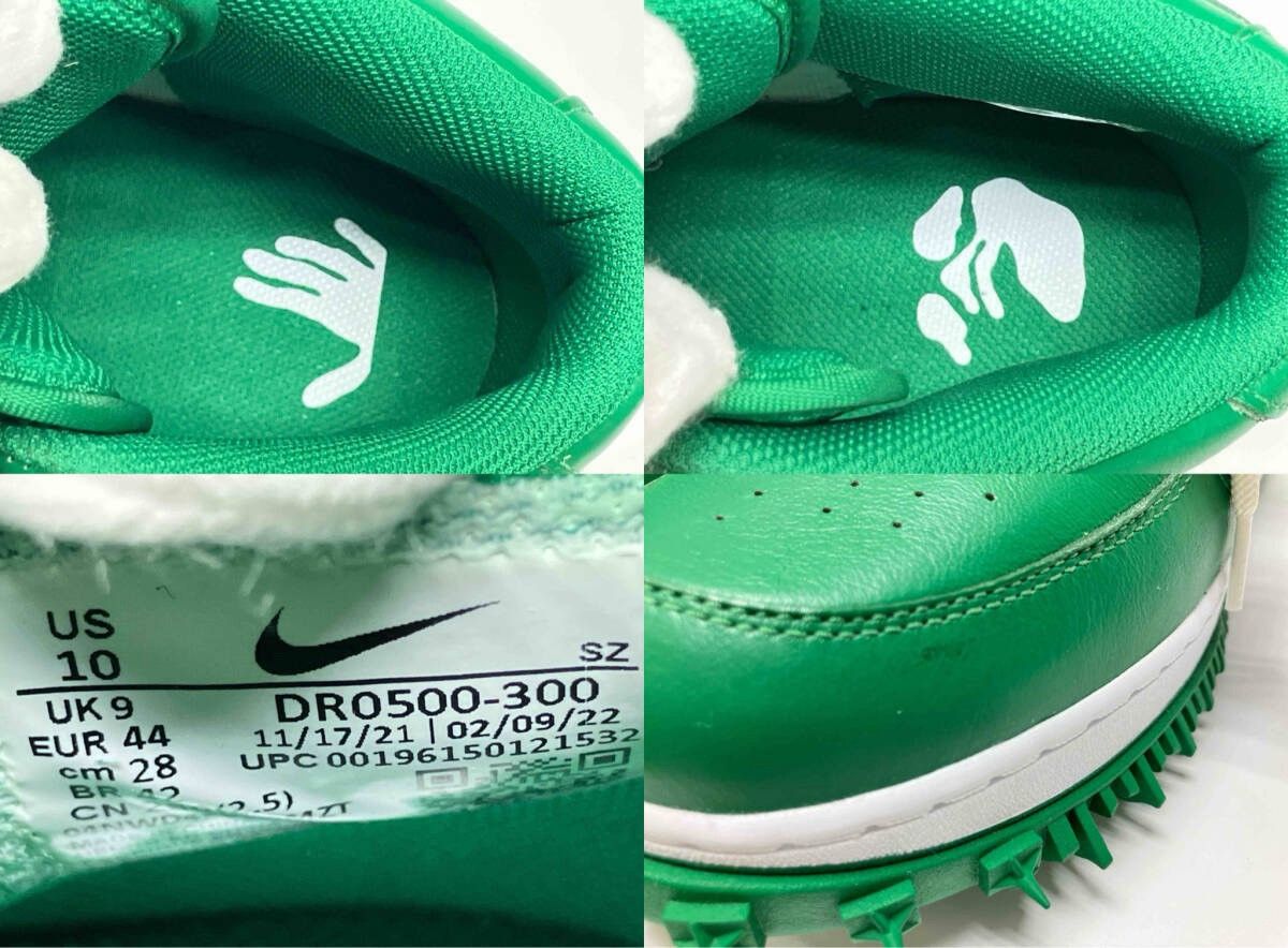 Nike × Off-White Off-White Air Force 1 Mid Green Size US 10 / EU 43 - 6 Thumbnail