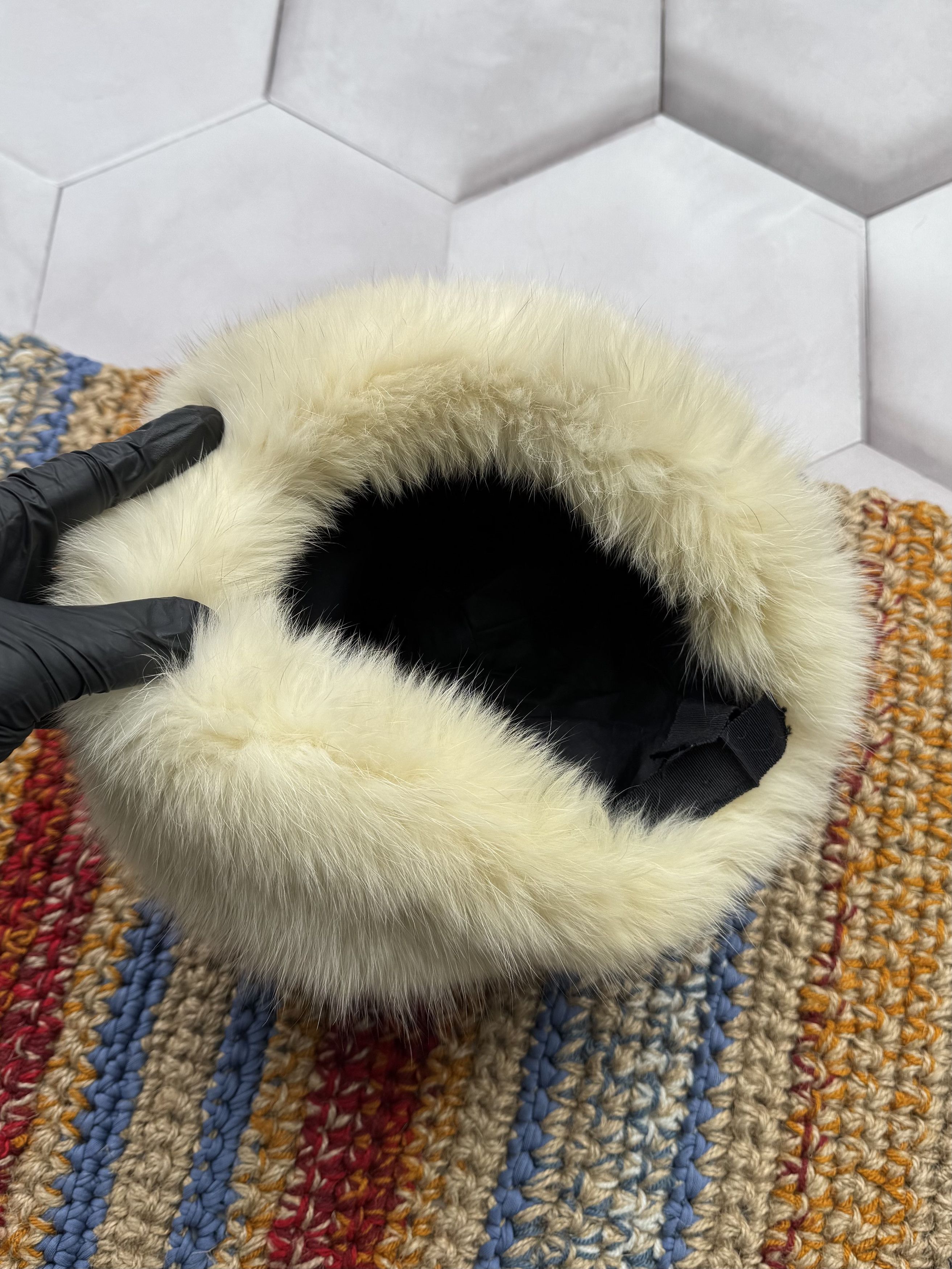 Vintage Vintage Real Fur Hat Size ONE SIZE - 2 Thumbnail
