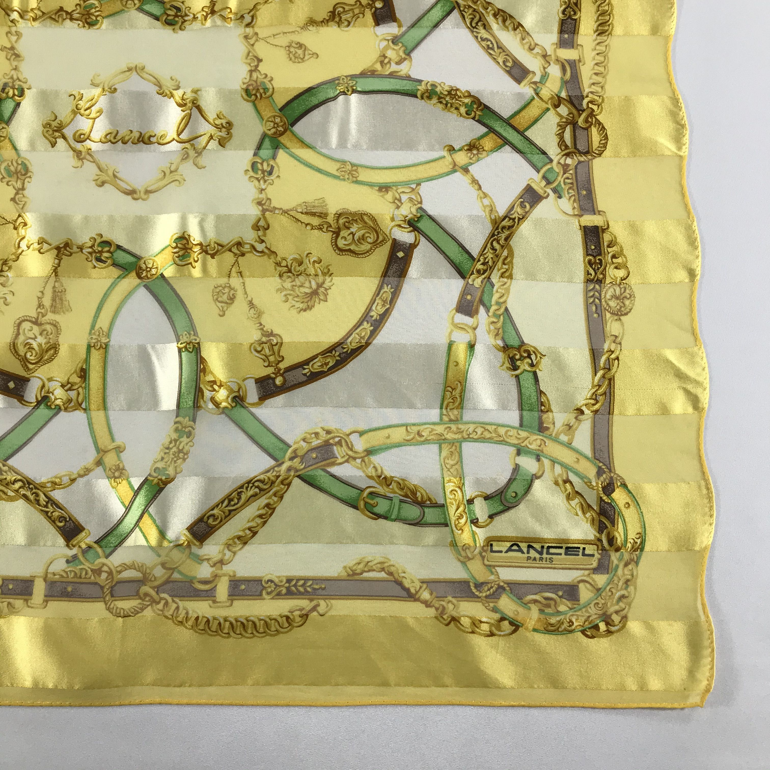 Lancel Vintage Lancel Silk Scarf Size ONE SIZE - 4 Thumbnail