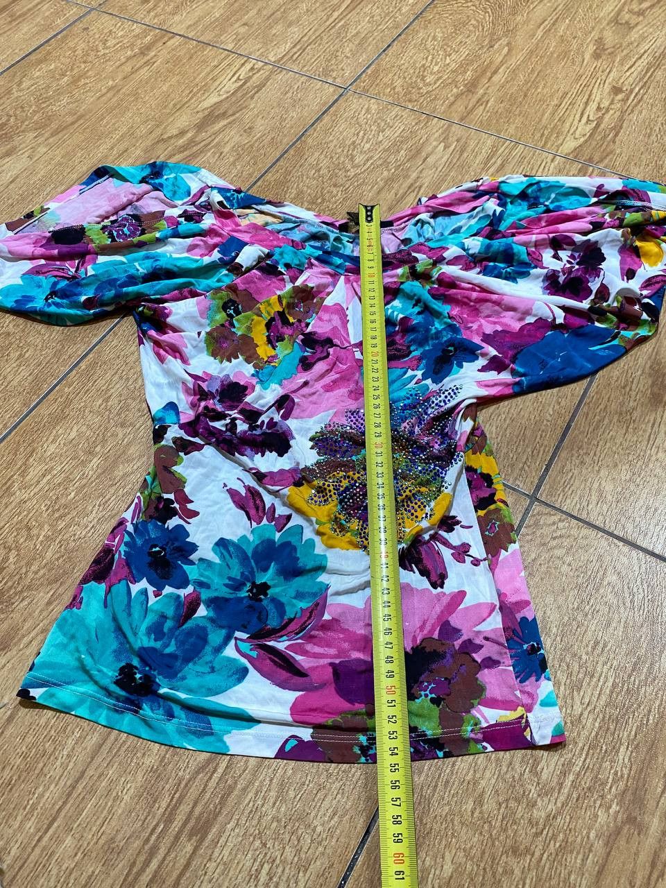 Roberto Cavalli Roberto Cavalli Multicolor Printed Cotton Top blouse Size M / US 6-8 / IT 42-44 - 8 Thumbnail