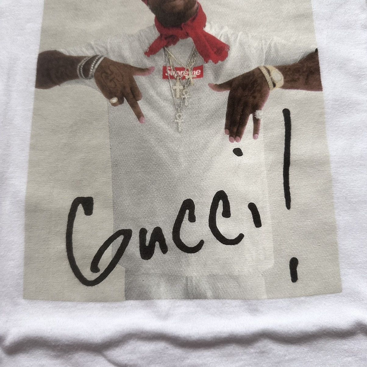 Supreme FW16 Supreme Gucci Mane Tee Size US XL / EU 56 / 4 - 6 Thumbnail