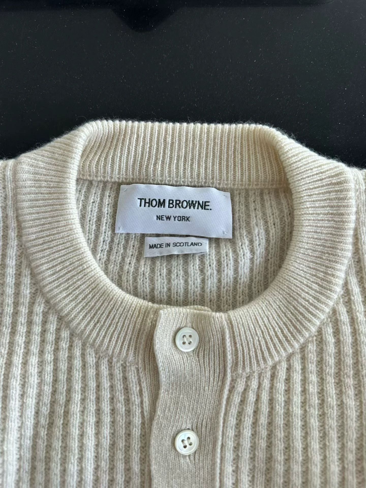 Thom Browne Thom Browne Cashmere Sweater 4 98 New Cuff Stain Size US L / EU 52-54 / 3 - 3 Thumbnail