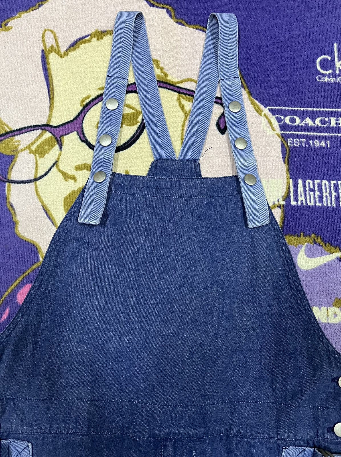 Issey Miyake ISSEY MIYAKE Soft Denim Overall x Rare Size US 33 - 4 Thumbnail