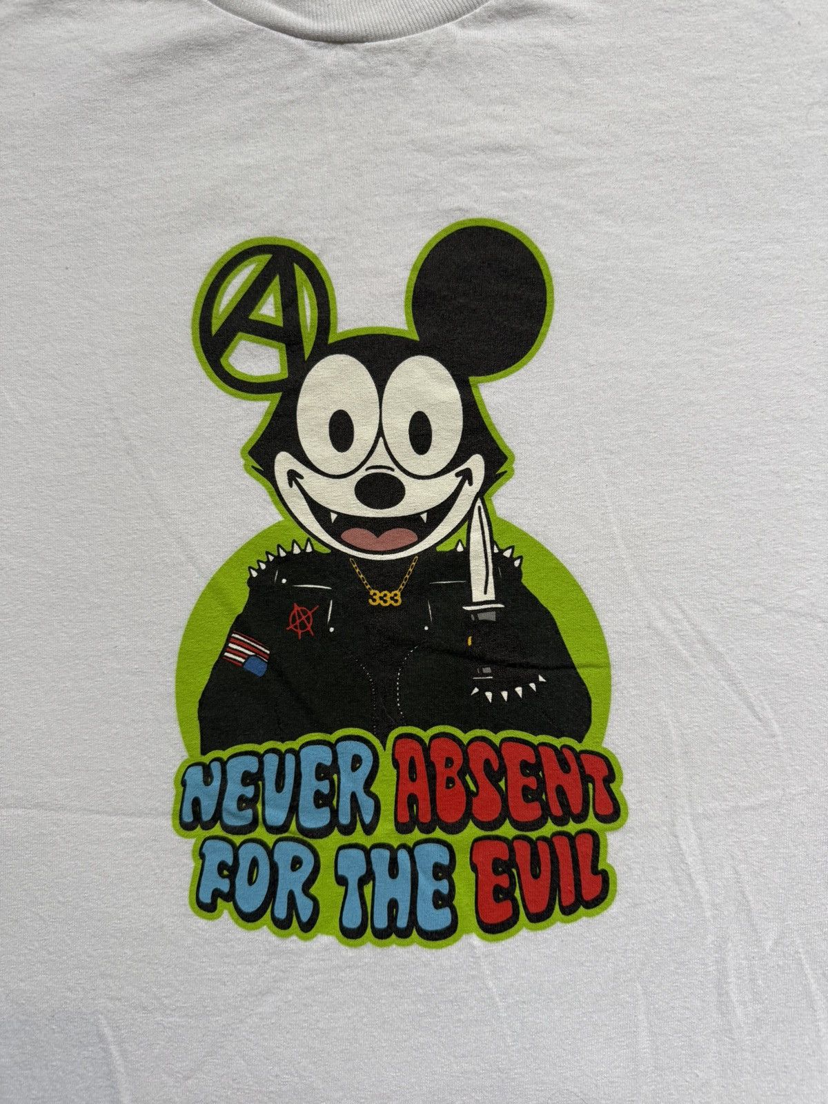 Half Evil Half Evil x Absent Never Absent For The Evil Tee Size US L / EU 52-54 / 3 - 2 Thumbnail