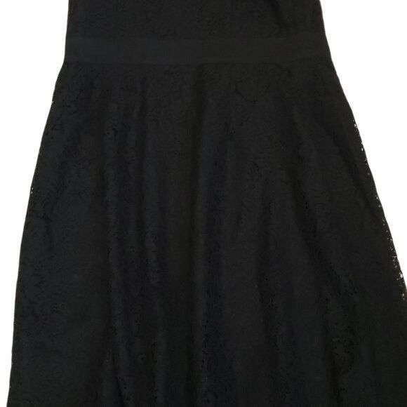 Banana Republic Banana Republic Dress Lace Spaghetti Strap Black Women's 2 T Size XS / US 0-2 / IT 36-38 - 11 Thumbnail