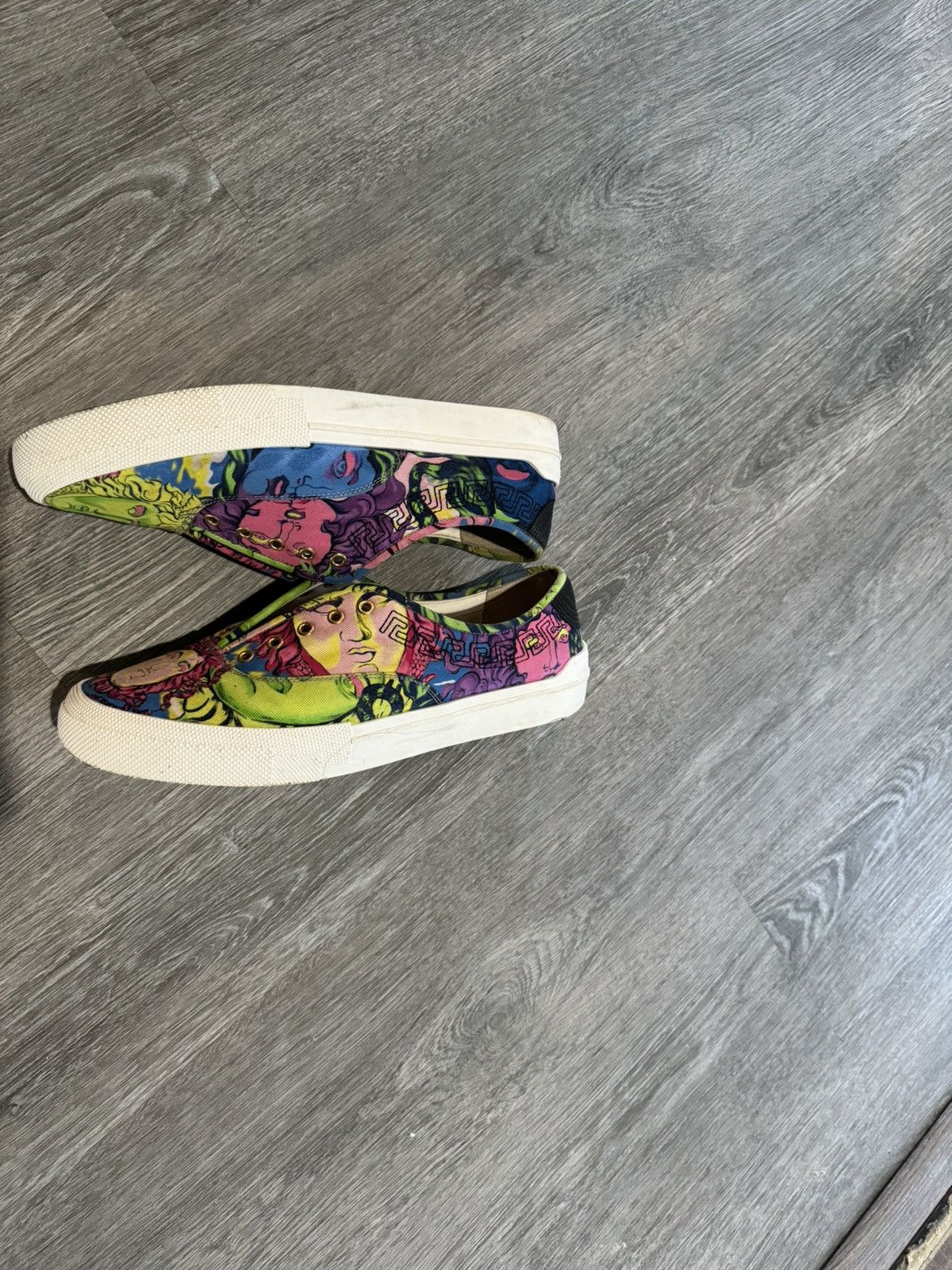 Versace Multicolor Medusa Sneakers VERSACE Multicolor Medusa Sneaker Size US 10 / EU 43 - 4 Thumbnail