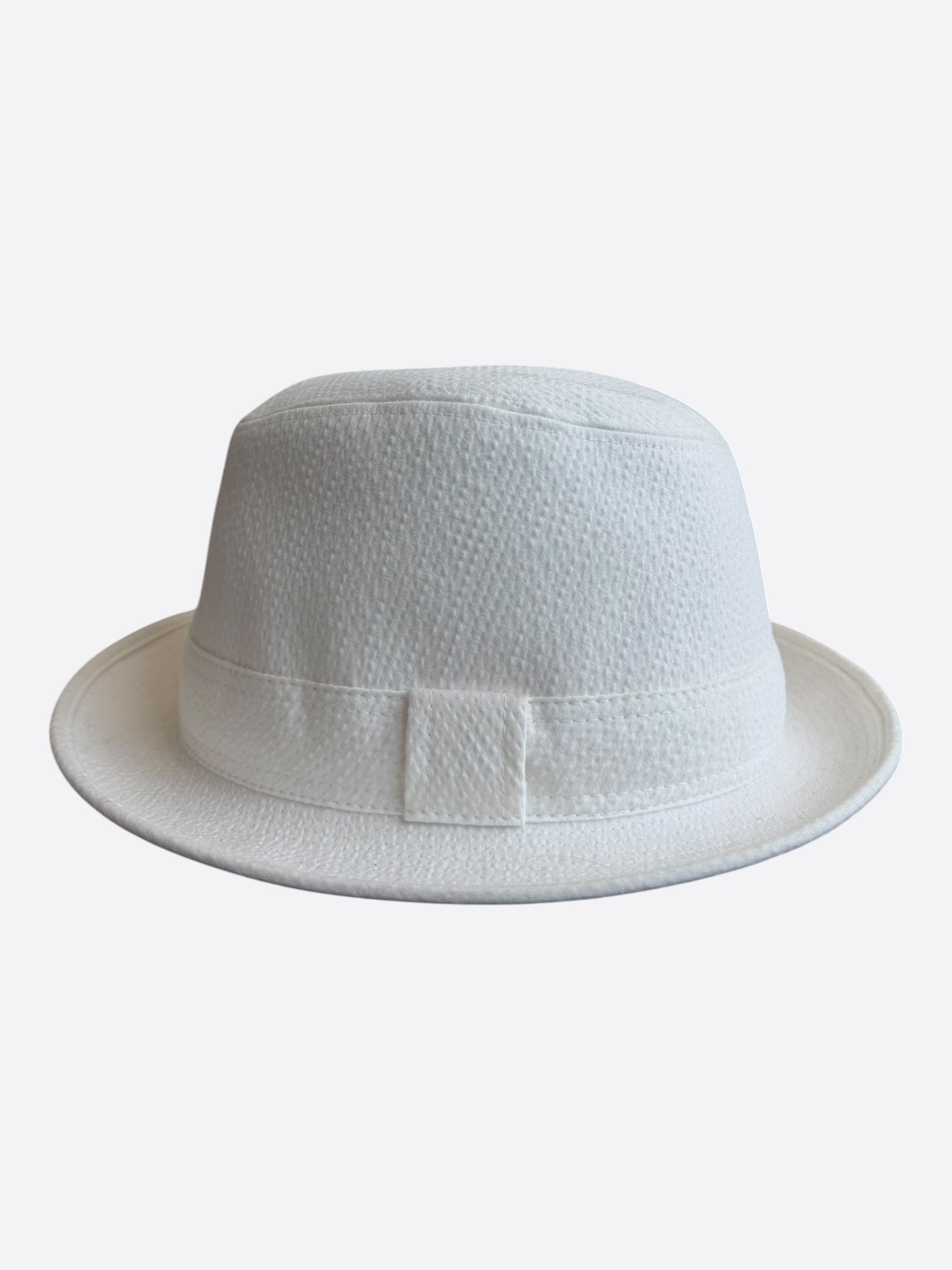 Hermes Hermes White Fedora Size ONE SIZE - 2 Thumbnail