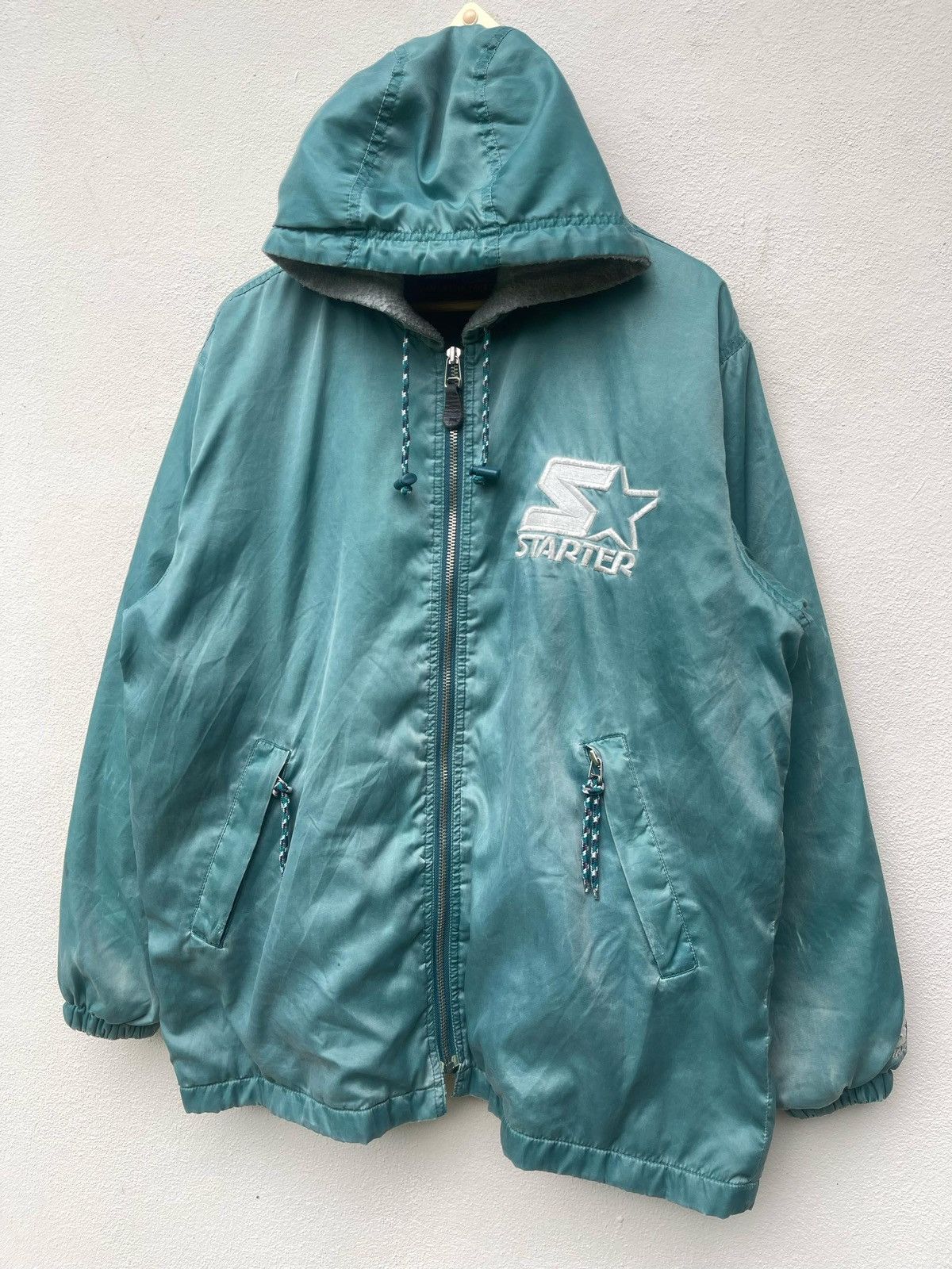 Starter × Vintage Vintage 90s Starter USA Hoodie Jacket Size US M / EU 48-50 / 2 - 4 Thumbnail