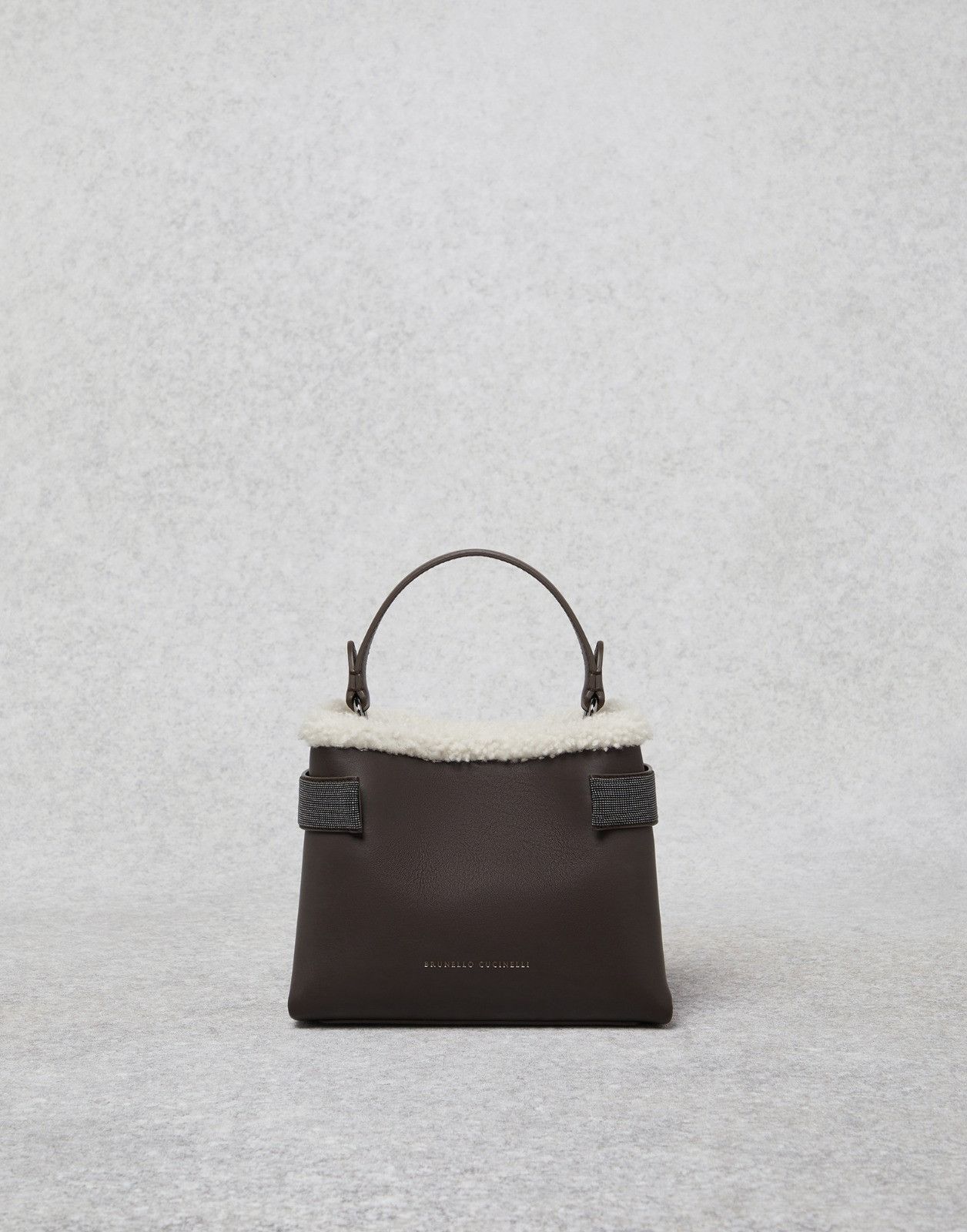 Brunello Cucinelli o1la1rc1a0225 Size: OS / Leather Bag in Brown Size ONE SIZE - 1 Thumbnail