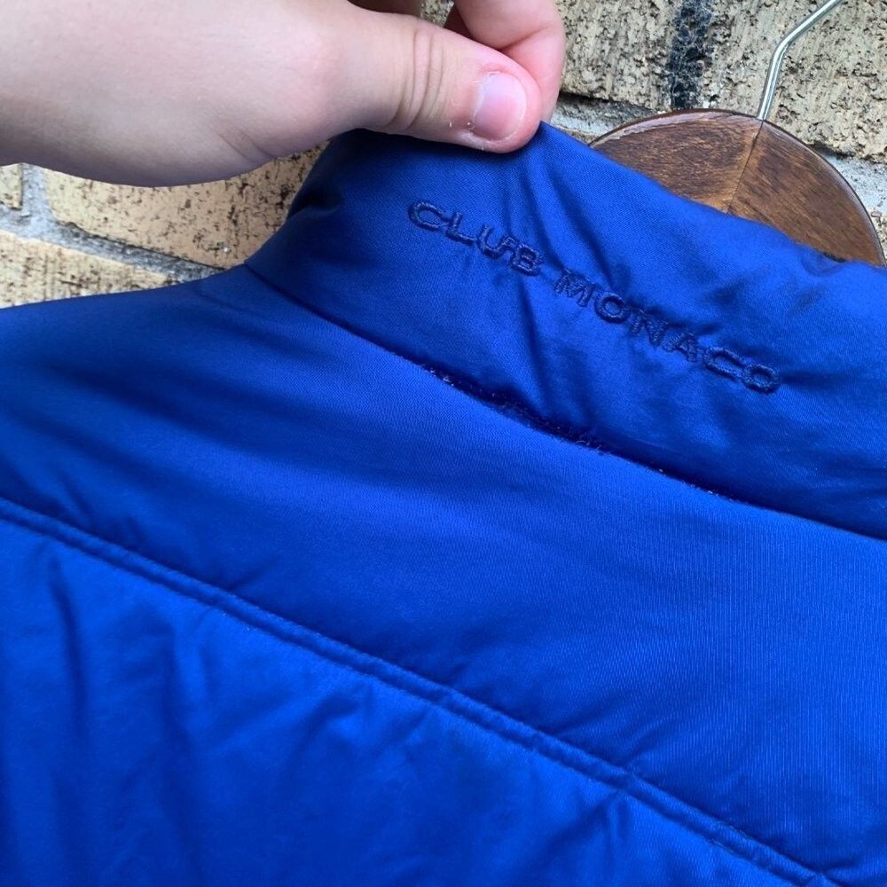 Club Monaco Vintage Club Monaco Puffer Jacket Blue Large Size US L / EU 52-54 / 3 - 6 Thumbnail