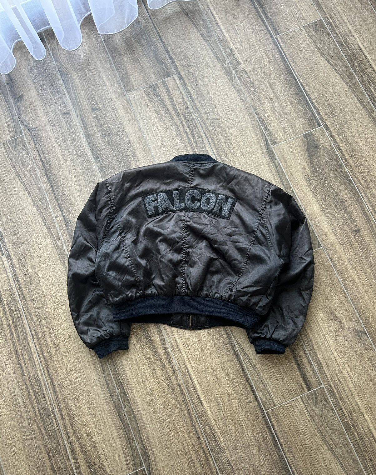 Vintage Vintage Bombers Jacket Falcon 90s rare Size US M / EU 48-50 / 2 - 2 Thumbnail