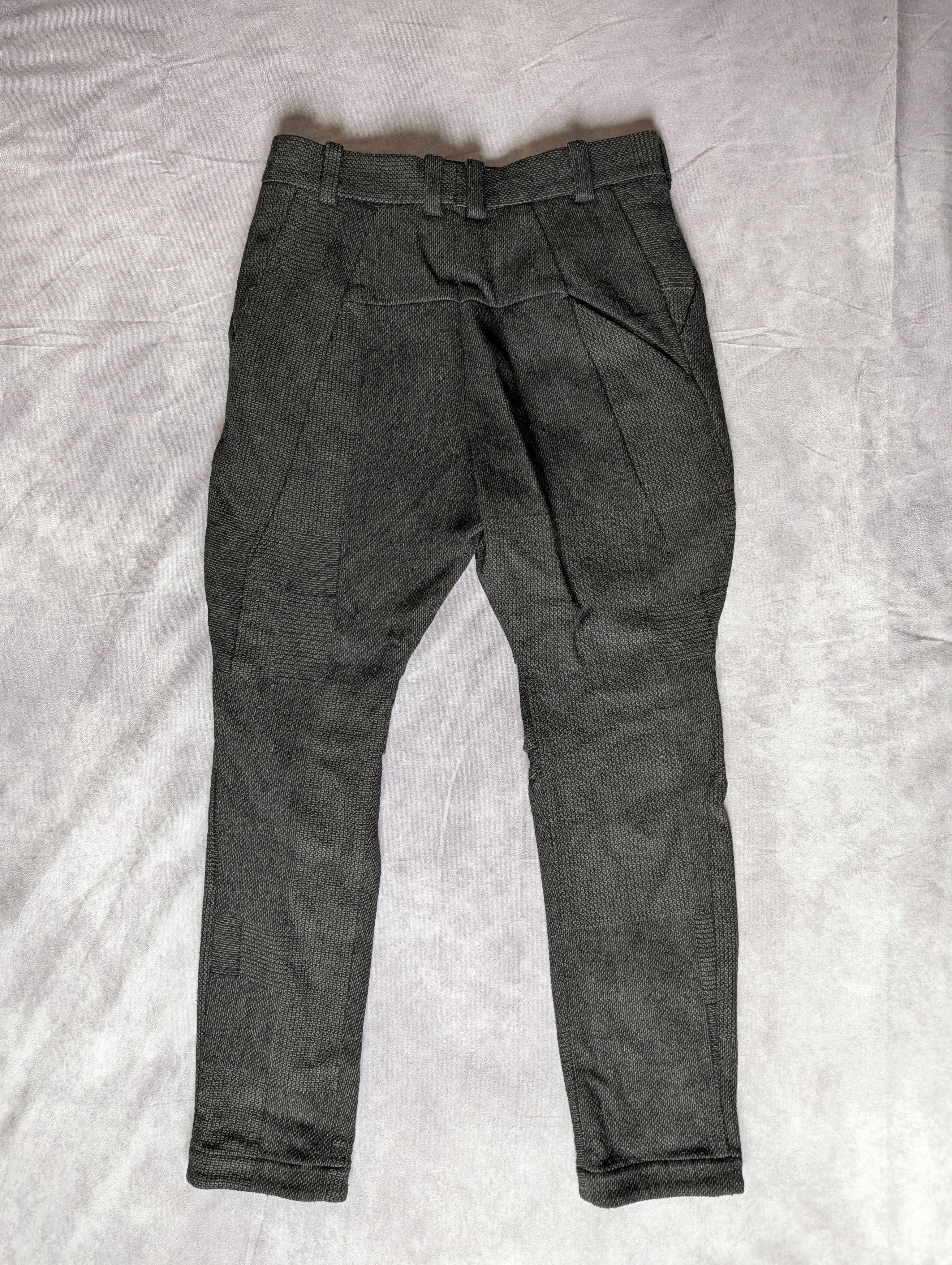Devoa Silk Wool Pleated Trousers Size US 32 / EU 48 - 2 Thumbnail
