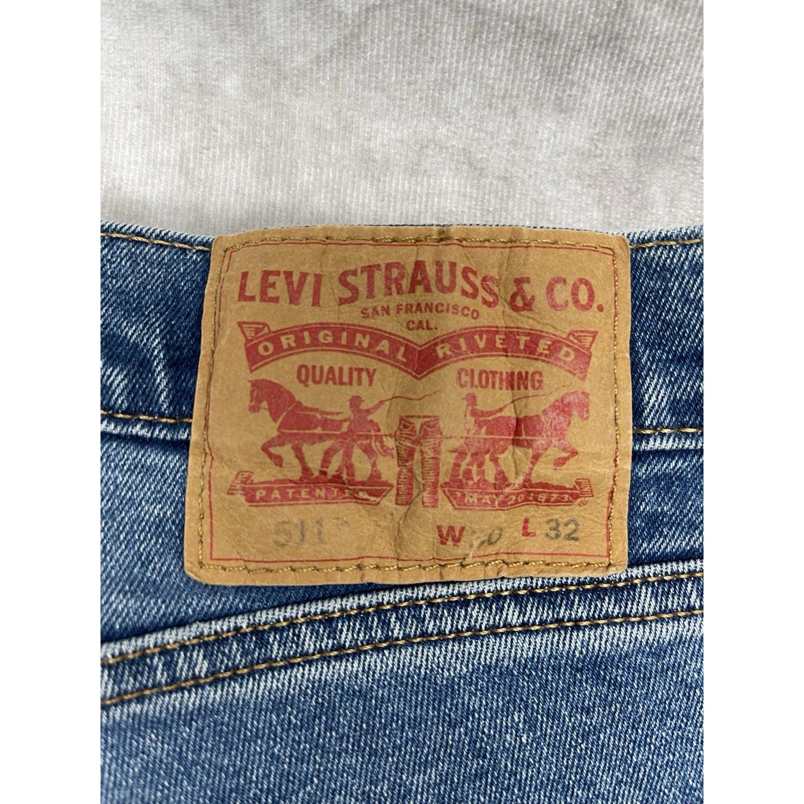 Levi's Levi's 511 Slim All Seasons Tech Jeans Men's W30 L32 Stretch Size US 30 / EU 46 - 7 Thumbnail