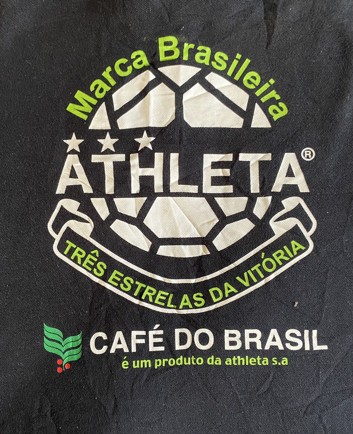 Japanese Brand × Vintage Vintage ATHLETA Tres Estrelas Da Vitoria Polo Tee Size US S / EU 44-46 / 1 - 4 Thumbnail