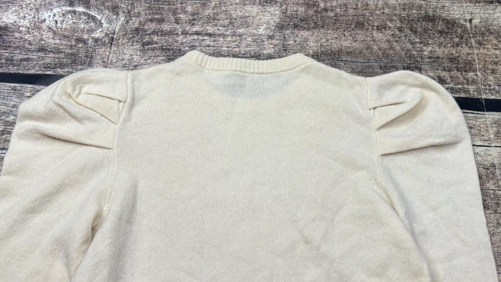 Other Marella Sweater Womens S Cashmere Wool Juliet Puff Sleeves Size S / US 4 / IT 40 - 8 Thumbnail