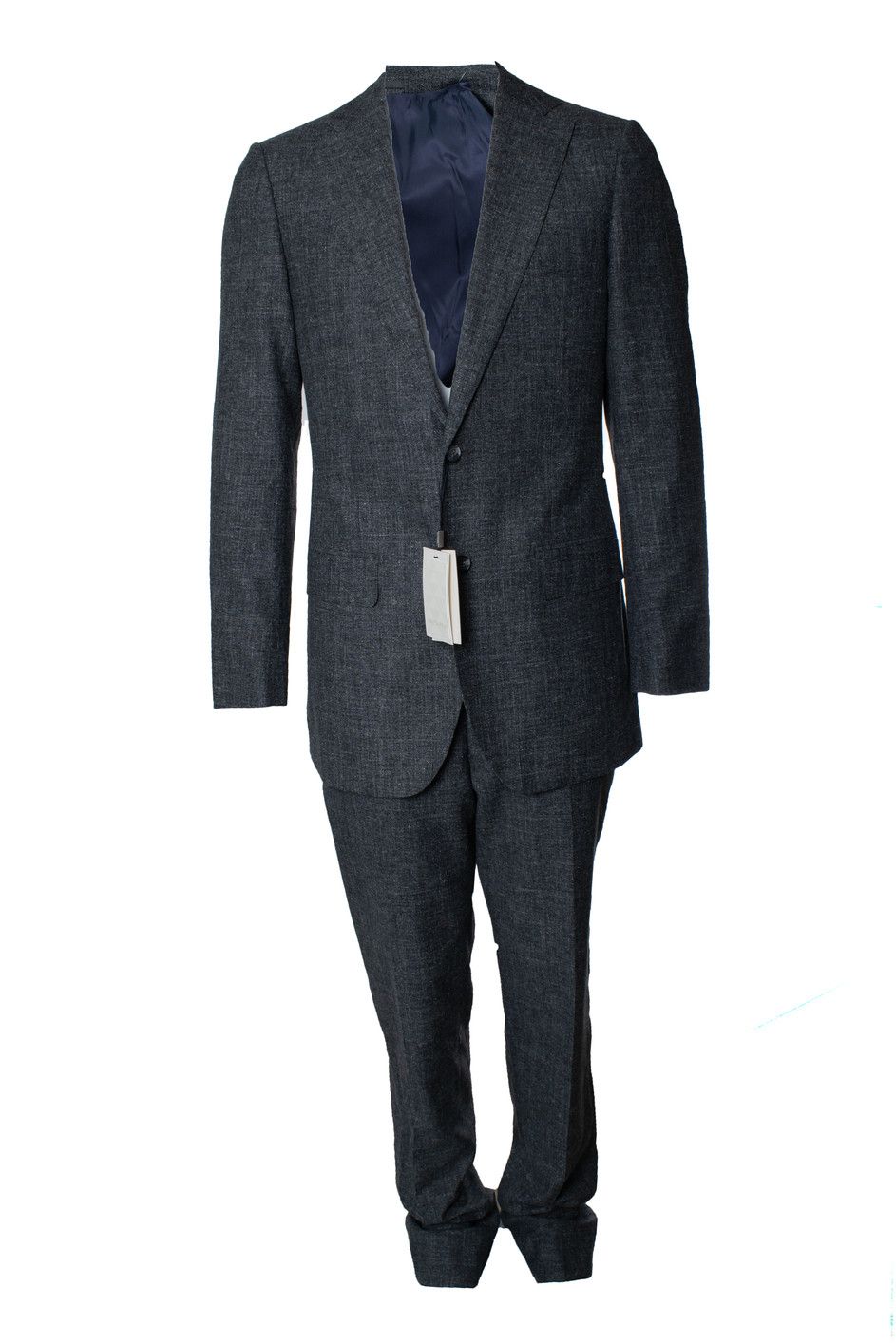 Suitsupply Suitsupply, Lazio grey single breasted suit Size 42L - 1 Thumbnail