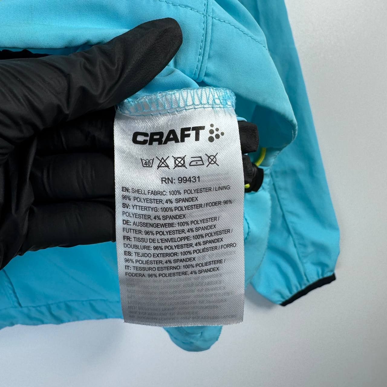 Other Craft Womens Protection Running Jacket Blue Full Zip Size M Size M / US 6-8 / IT 42-44 - 7 Thumbnail