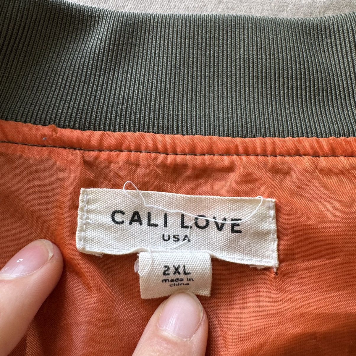 Other Cali Love Bomber Jacket Size XXL / US 16-18 / IT 52-54 - 4 Thumbnail