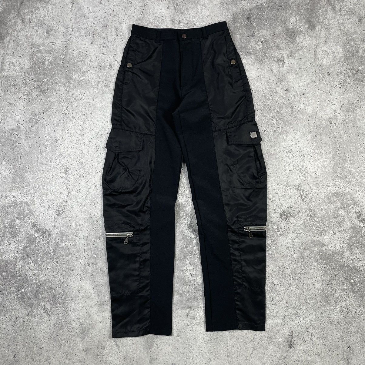 Marithe + Francois Girbaud × Vintage Marithe Francois Girbaud Deaigner Nylon Cargo Pants Size 27" / US 4 / IT 40 - 2 Thumbnail