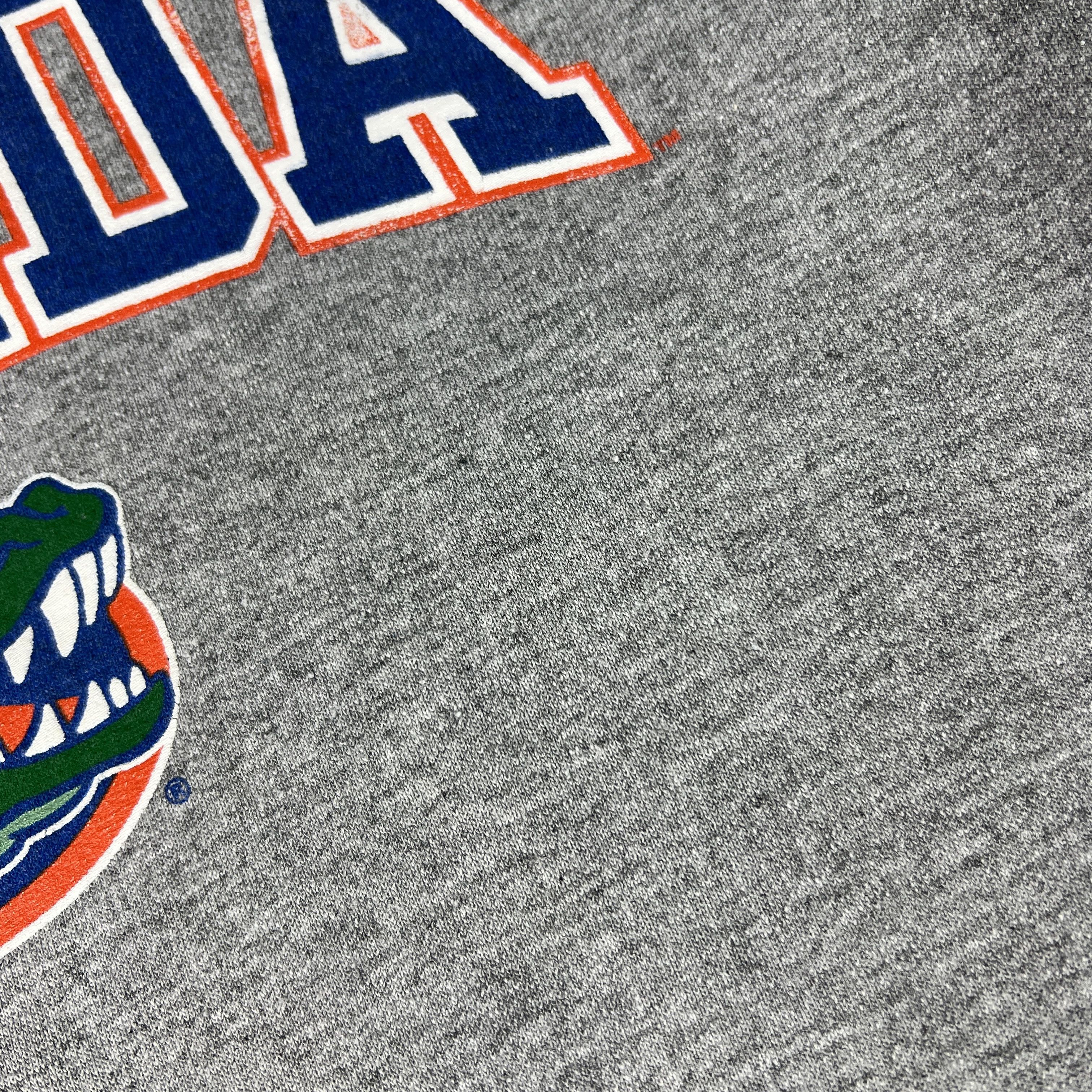 NCAA Y2K NCAA Florida Gators Sweatshirt Fade Logo Pullover Hoodie Size US L / EU 52-54 / 3 - 6 Thumbnail