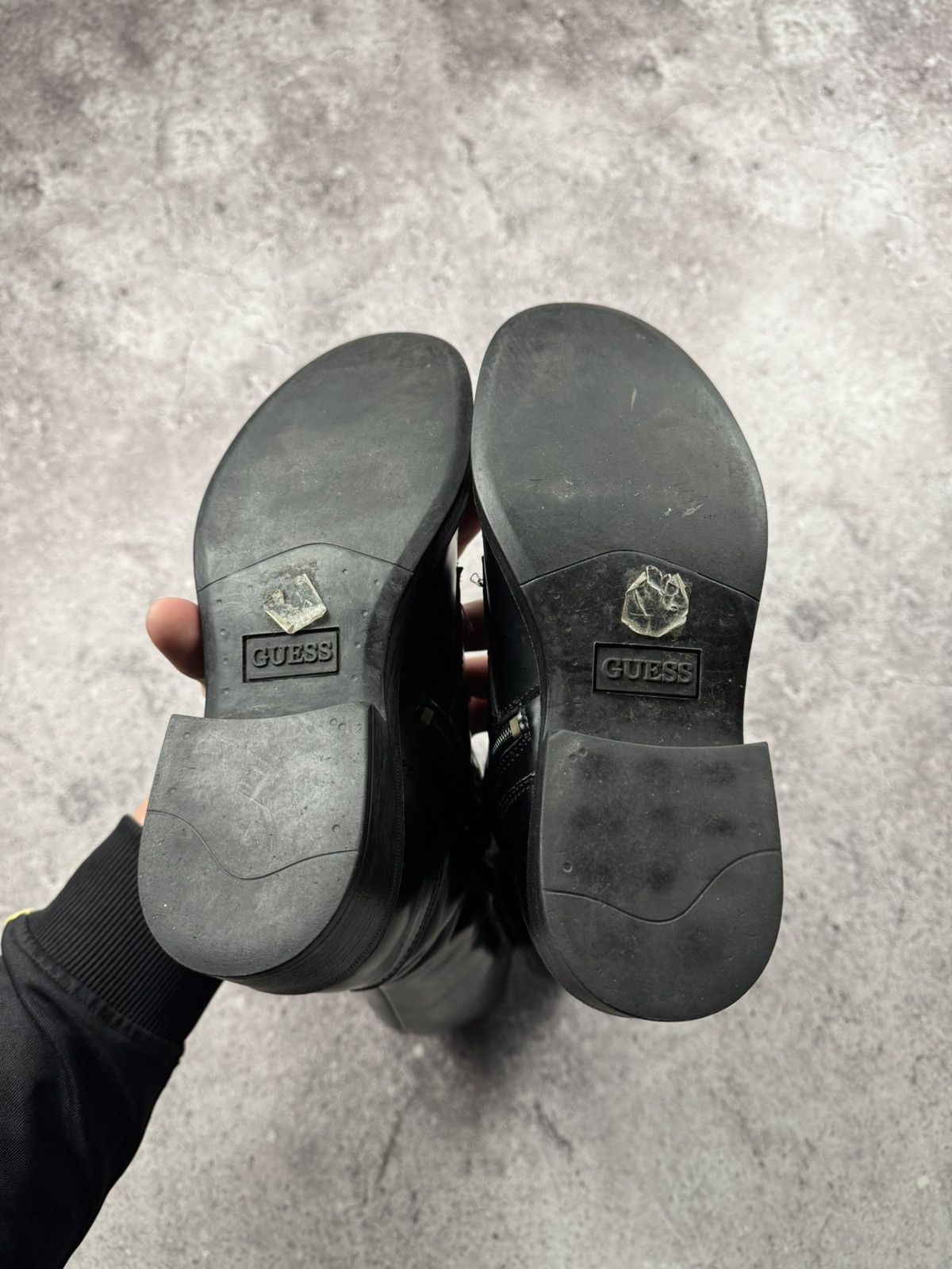 Japanese Brand Vintage AS 98 Zip Ankle Owens Style Leather Distressed Boots Size US 7 / IT 37 - 18 Thumbnail