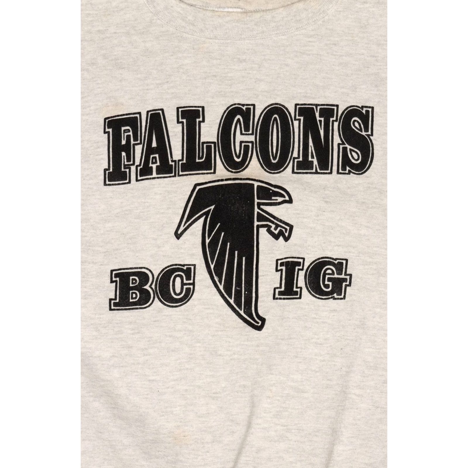 Jerzees VINTAGE Jerzees Sweatshirt Atlanta Falcons XX-Large Grey 1990s Mens Size US XXL / EU 58 / 5 - 2 Thumbnail