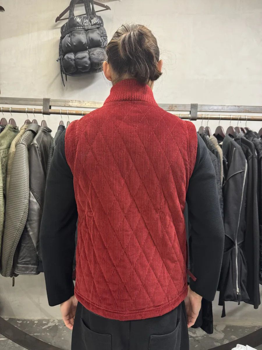 Dolce & Gabbana AW1996 Dolce & Gabbana Red Quilted Hybrid Vest Size US XS / EU 42 / 0 - 3 Thumbnail