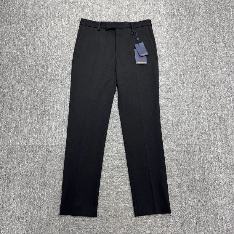 Louis Vuitton Louis Vuitton Solid wool slacks pants Nextarrow-2505 Size US 40 / EU 56 - 1 Thumbnail