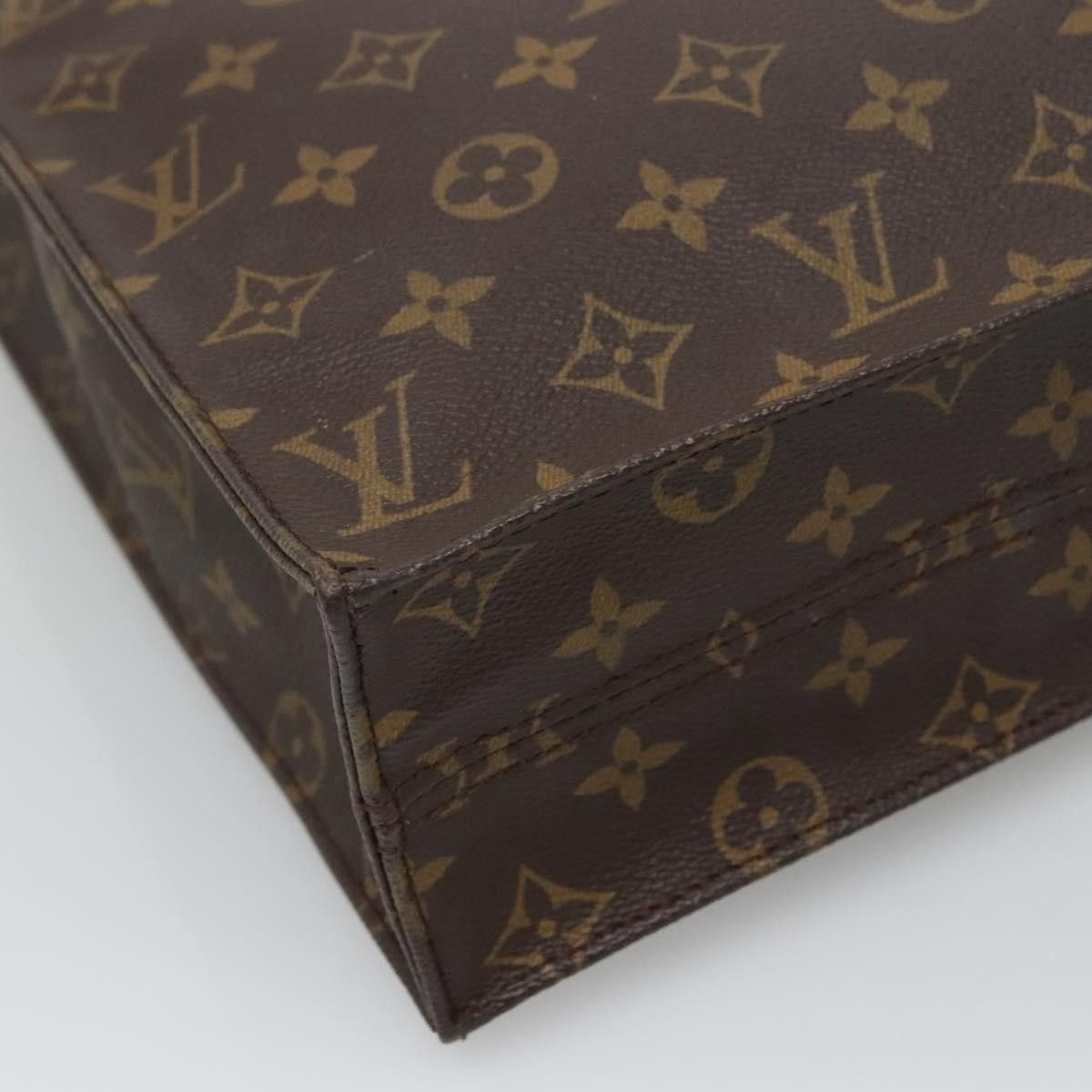 Louis Vuitton LOUIS VUITTON Monogram Sac Plat Hand Bag M51140 Size ONE SIZE - 16 Thumbnail