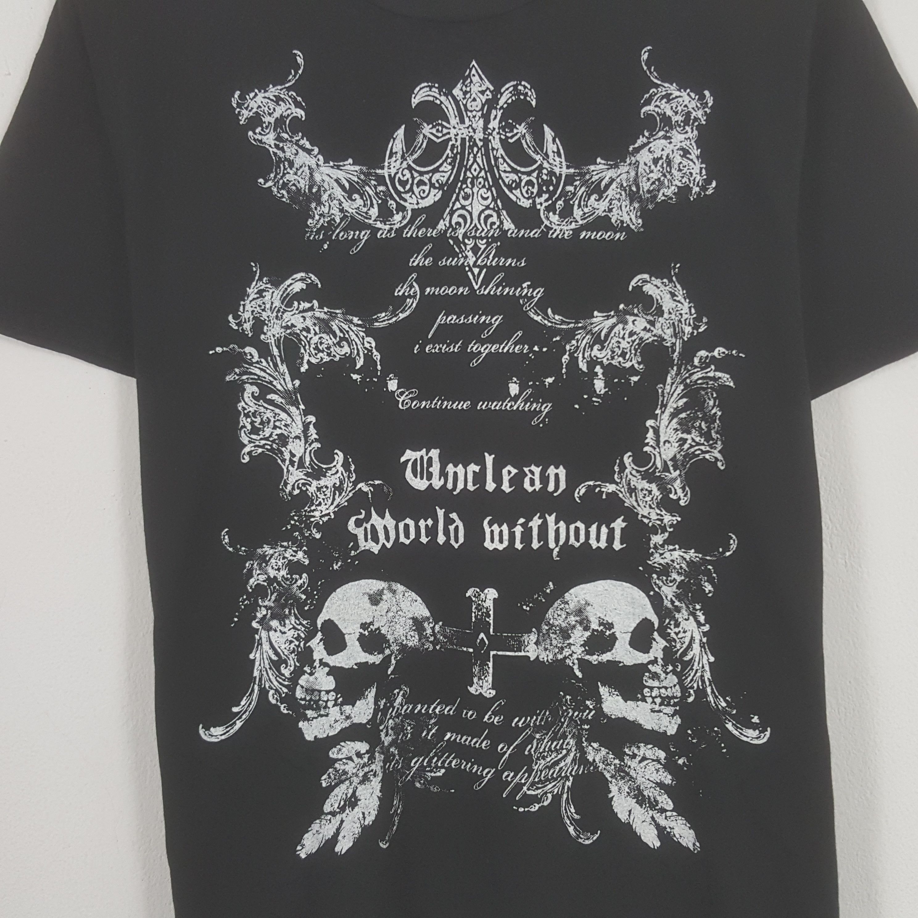 Vintage Vintage Unclen World Without Tshirt Size US M / EU 48-50 / 2 - 2 Thumbnail
