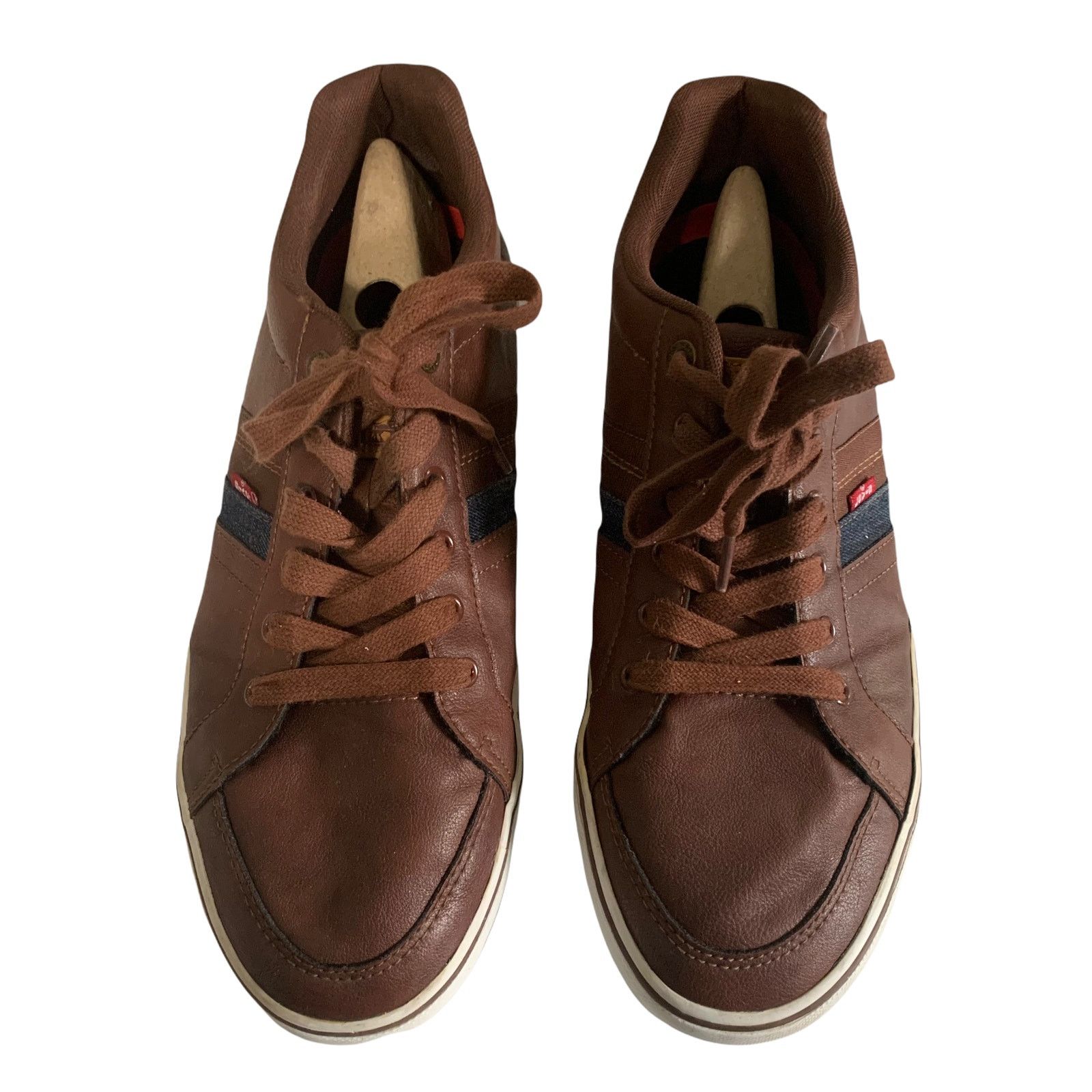Levi's Levi's Turner Nappa Brown Classic Sneakers 11 Faux Leather Size US 11 / EU 44 - 5 Thumbnail
