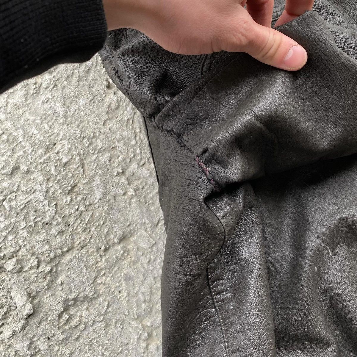 Japanese Brand × Leather Vintage Leather Jacket Size US M / EU 48-50 / 2 - 19 Thumbnail