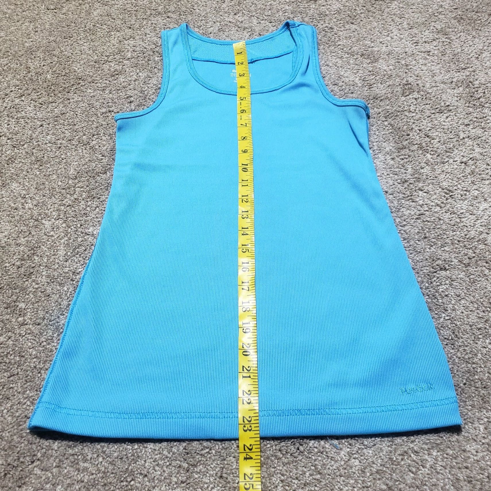 Reebok REEBOK Solid Blue Speed Wick Racerback Tank Top Shirt Adult Women's M Medium Size M / US 6-8 / IT 42-44 - 5 Thumbnail