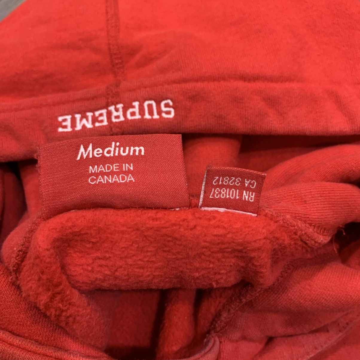 Supreme Supreme S Logo FW15 Hoodie Red Size US M / EU 48-50 / 2 - 8 Thumbnail