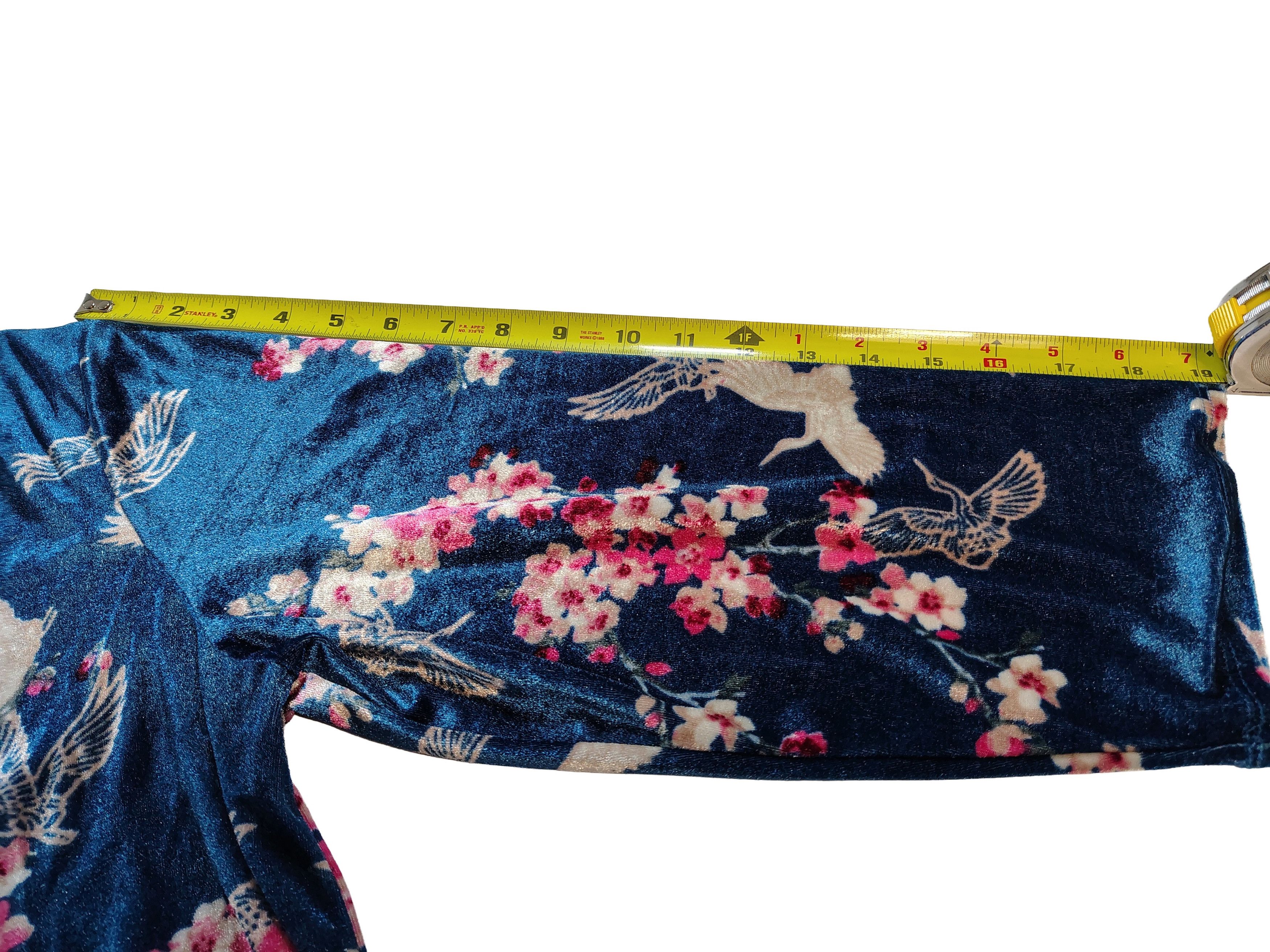 Other Women's XL Crane & Cherry Blossoms White Stag Soft Shirt Size XL / US 12-14 / IT 48-50 - 6 Thumbnail